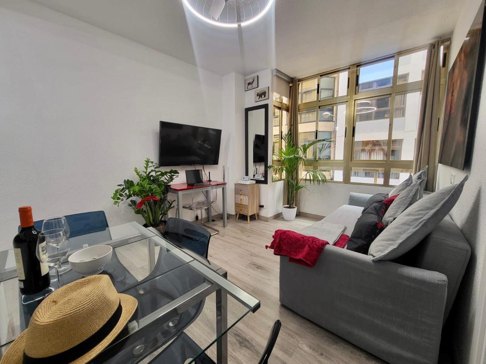 Apartment 2 Bedrooms Flat 50 Mts Away From Canteras Las Palmas / Gran Canaria